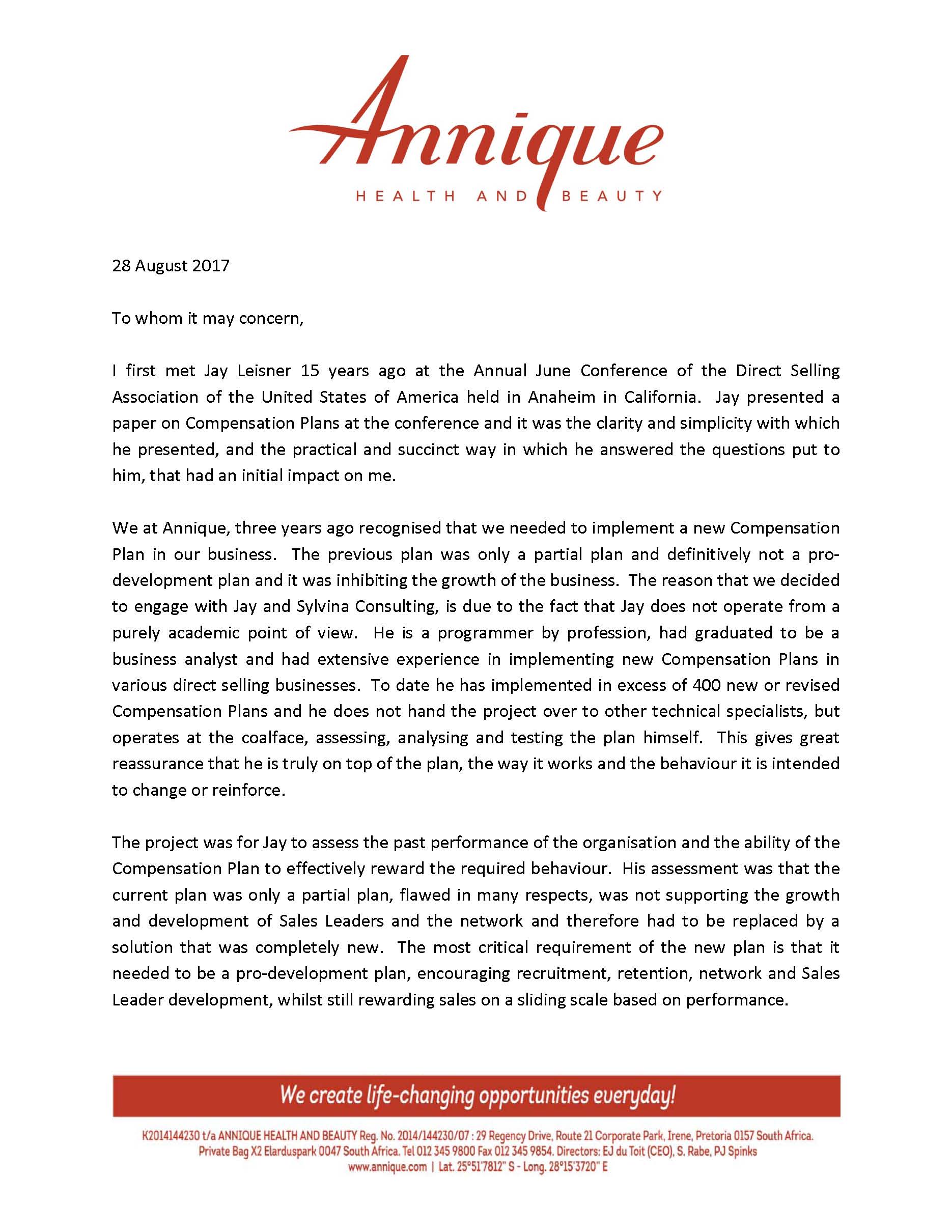 new client letters